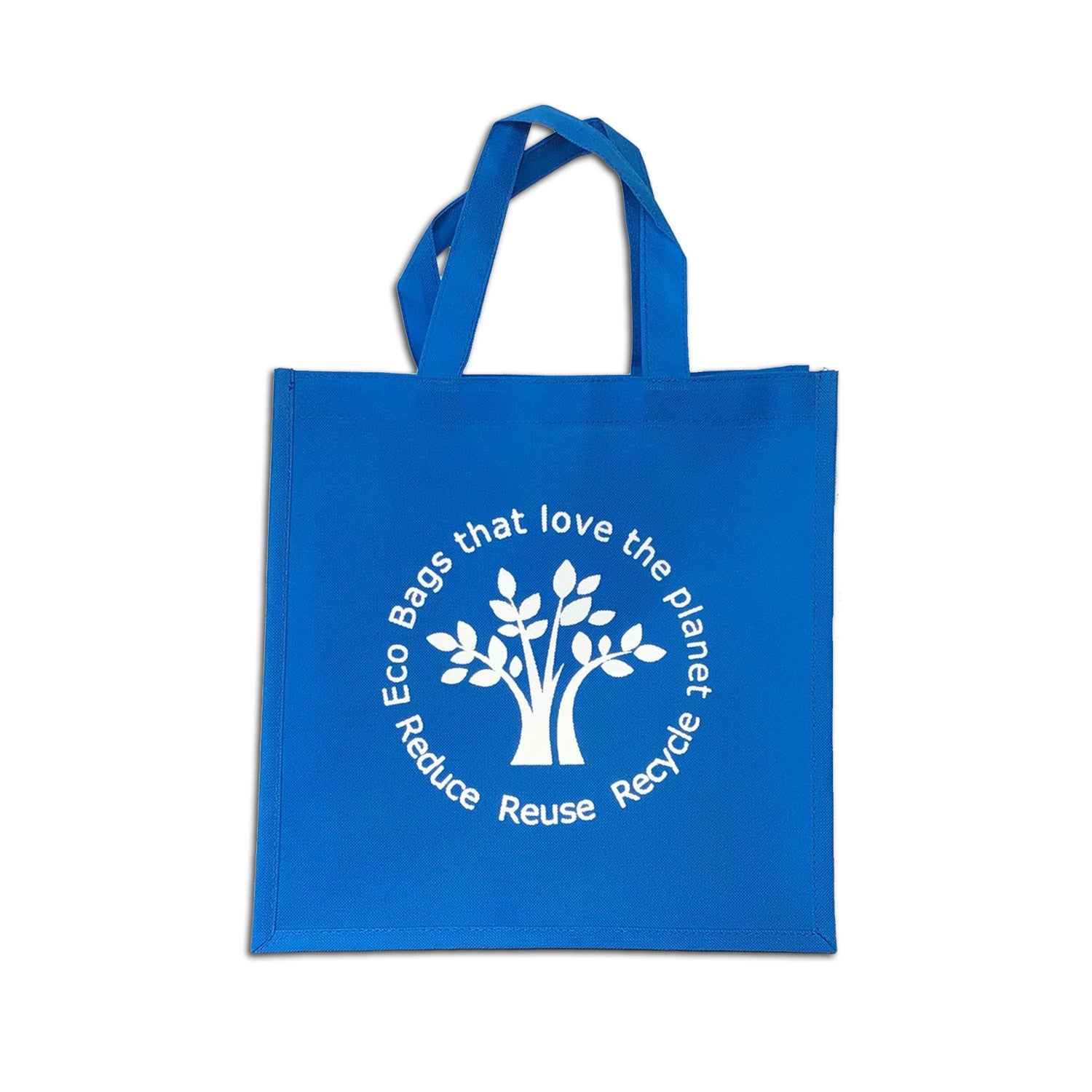 Reusable Tote Bag Blue Simply Jute SimplyJute